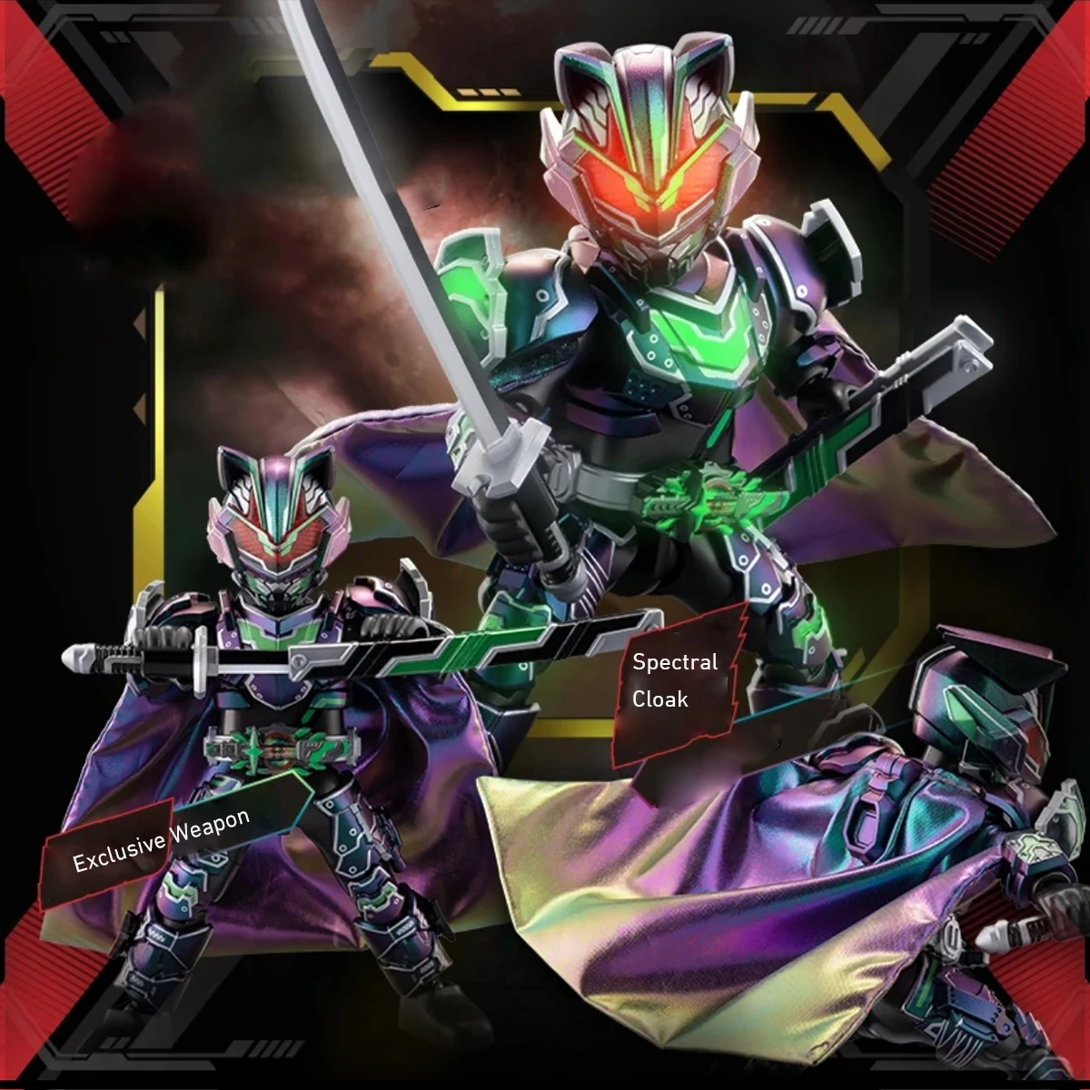 HiPlay Kamen Rider All Stars Vol.3 Blod Blind Box Figuren 74203 Einzelbox