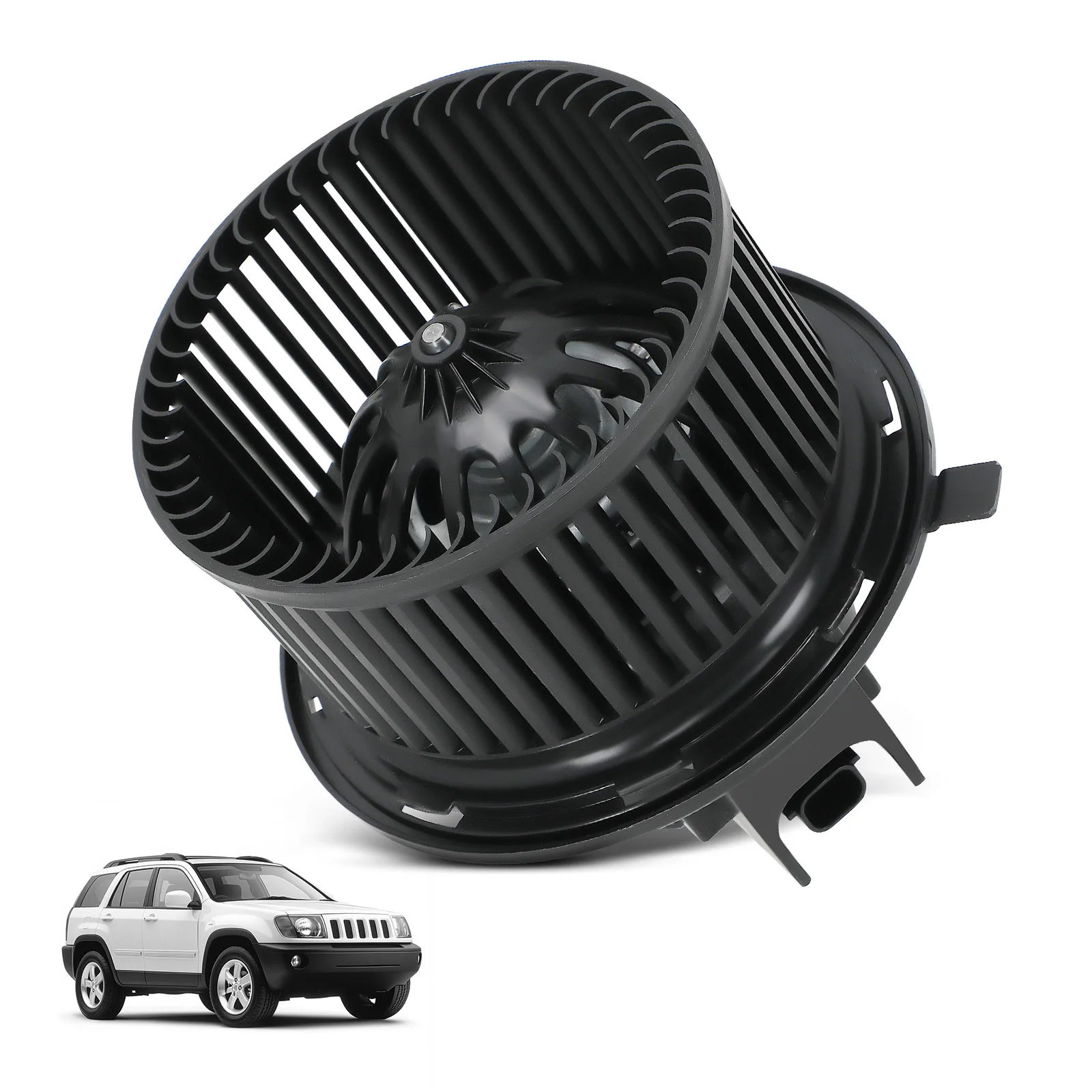 Heater Blower Motor w/ Fan Cage For Jeep Wrangler Liberty 2002-2007 5066553AA