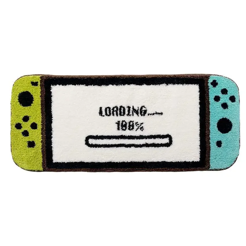 Switch Game Console Carpet Imitation Cashmere Gaming Esports Children\'s Bedroom Bedside Blanket Wear-resistant Floor Mat
