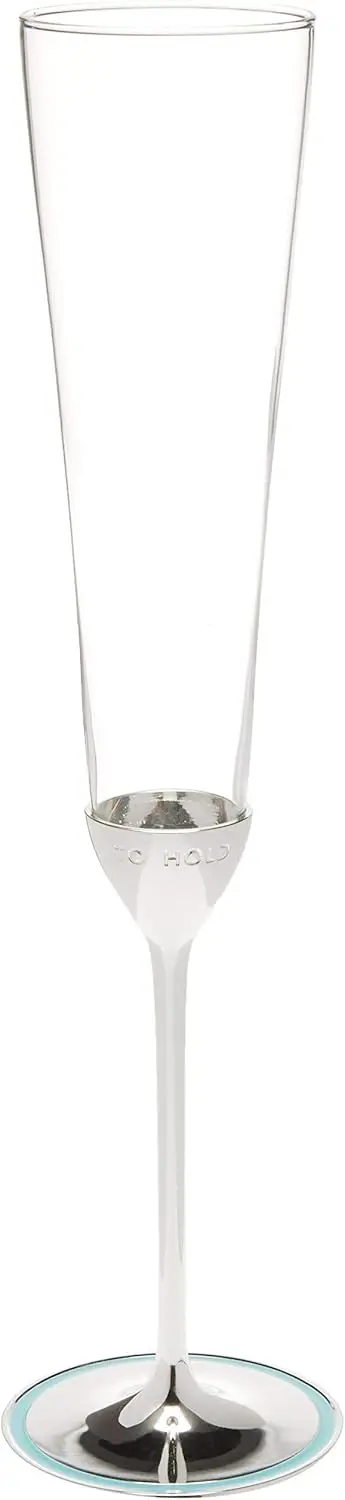 

Take The Cake 2-Piece Champagne Flute Set, 2 Count (Pack of 1), Clear