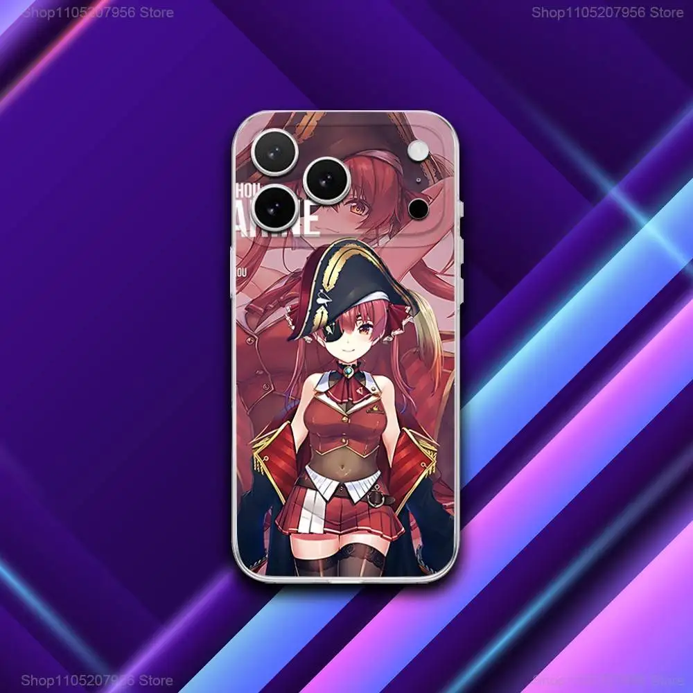 Casing HP H-Houshou Motif Gadis Marine Lucu, Magnetik, Berlapis Embun, Untuk iPhone 17,11,16,12,15,14,13,Pro,Plus,E,Max,Air,Mini