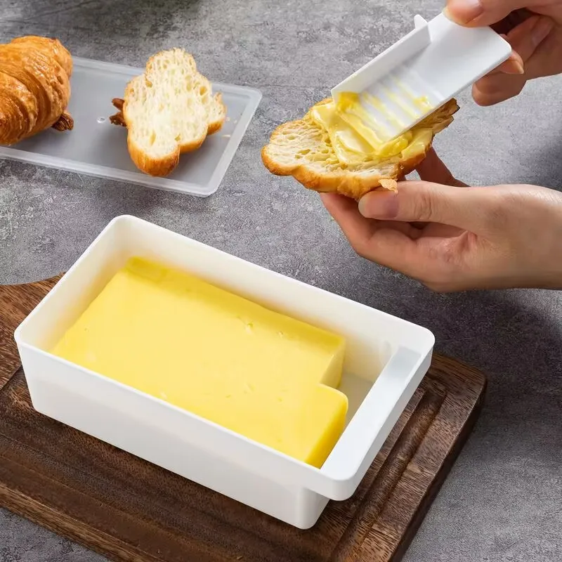Christmas Essential Butter Dish with Lid - Keep Your Butter Fresh & Spread-Ready for Holiday Breakfasts!