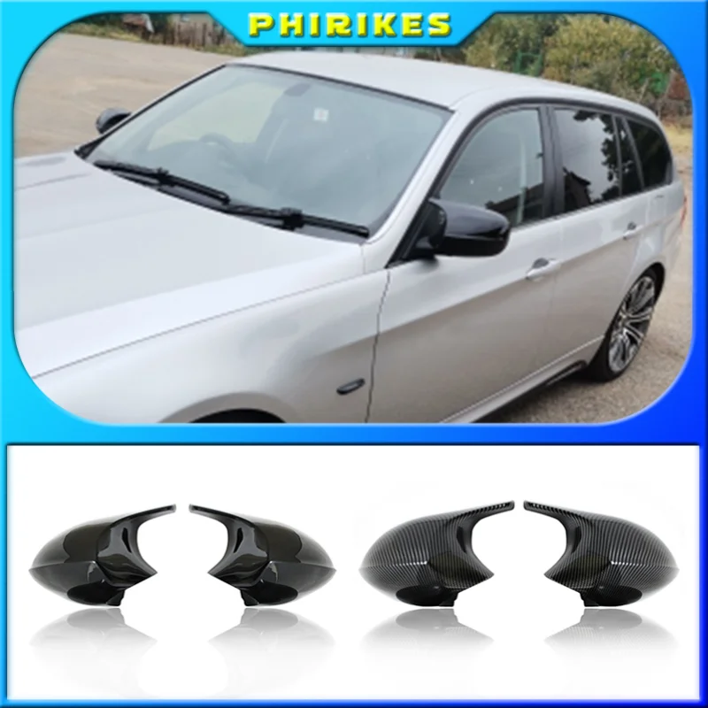 

Side Rearview Mirror Cap Wing Mirror Cover Fit For BMW E90 E91 2005-2011 E92 E93 2006-2013 E81 E82 E88 E87 E88 Car Accessories