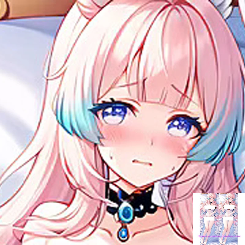 

Anime Dakimakura Pillow Sangonomiya Kokomi 2-Side Print Pillowcase Hugging Body Cushion Cover Otaku Waifuristmas Decoration 2023