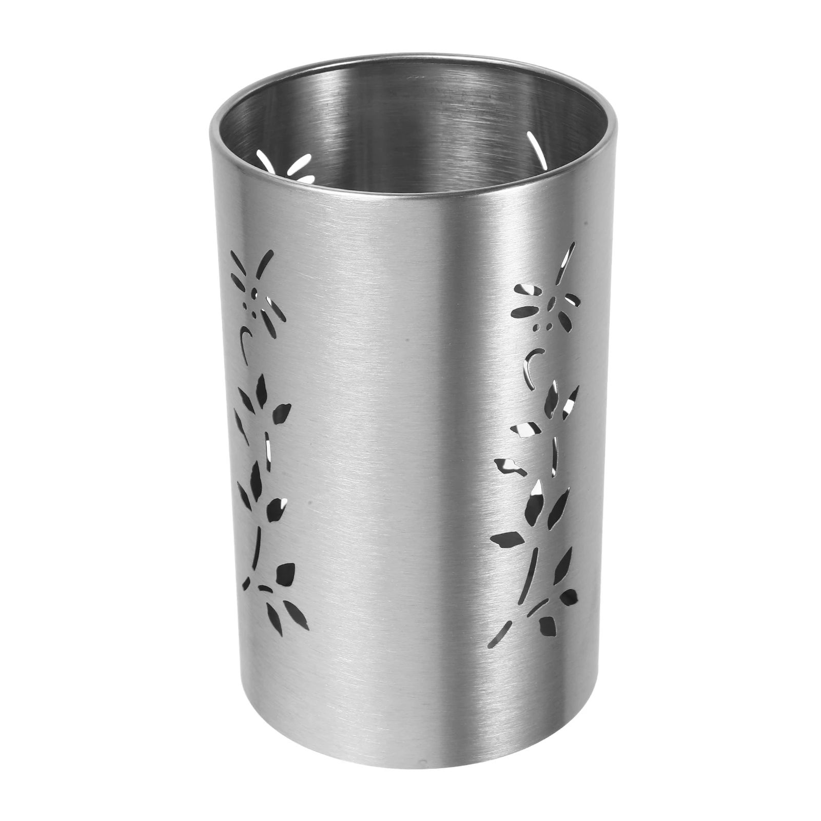 

Stainless Steel Chopstick Holder Kitchen Chopsticks Organizer Silver Cutlery for