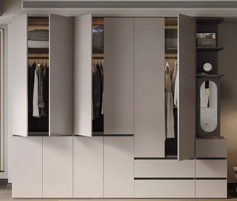wooden high-quality wardrobe from Chinese bedroom wardrobeHot-selling bedroom simple style