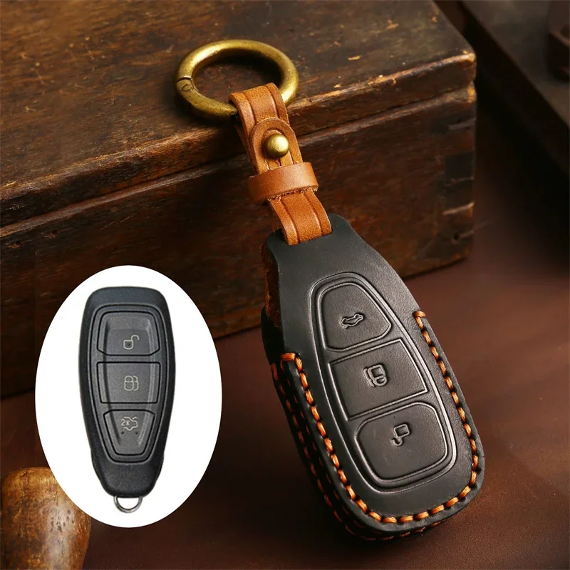 

1pc Car Key Case Cover For Ford Fiesta Focus Mondeo Ecosport Kuga Fob Remote Key Case Protector Accessories Holder Shell