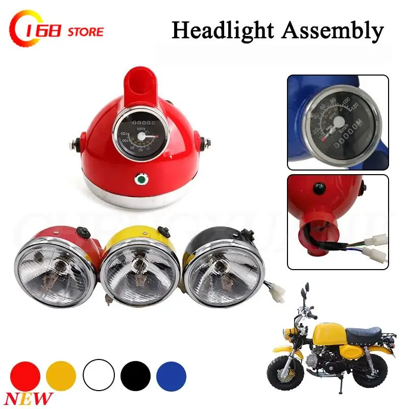 

Headlight Headlamp Headlight Assembly Belt Oil for Honda Gorilla Z50 Z50A Z50J Z50R Z50J Z110 Z125 Mini Trail Bike