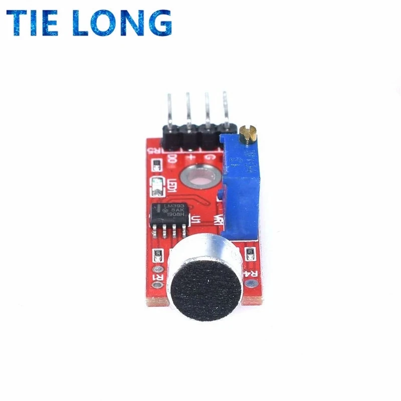 10 stks Hoge Gevoeligheid Geluid Microfoon Sensor Detectie Module Voor Arduino AVR PIC