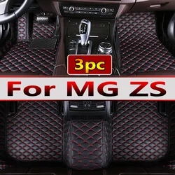 Non-hybrid Car Mats For MG ZS EV 2023 2024 Waterproof Floor  Push Button handbrake  Accessories