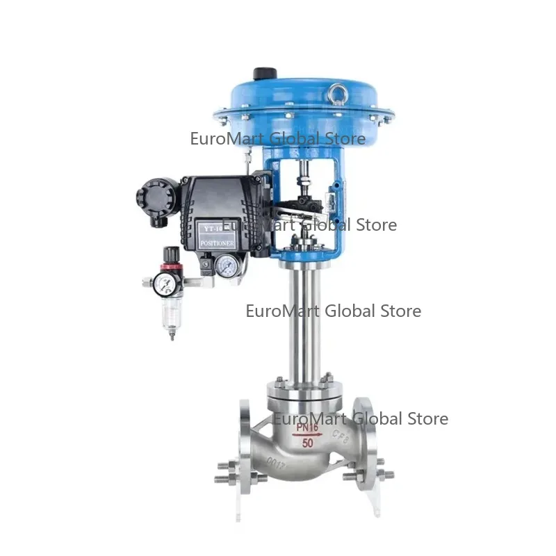 

DN20 Pneumatic Control Valve For Low Temperature Liquid Cryogenic Nitrogen Treatment-196 Degree