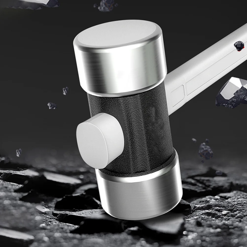 

1Pcs Heavy Duty Rubber Handle Hammer Practical Multi-Purpose Carpenter Nail Hammer Durable for Home Woodworking