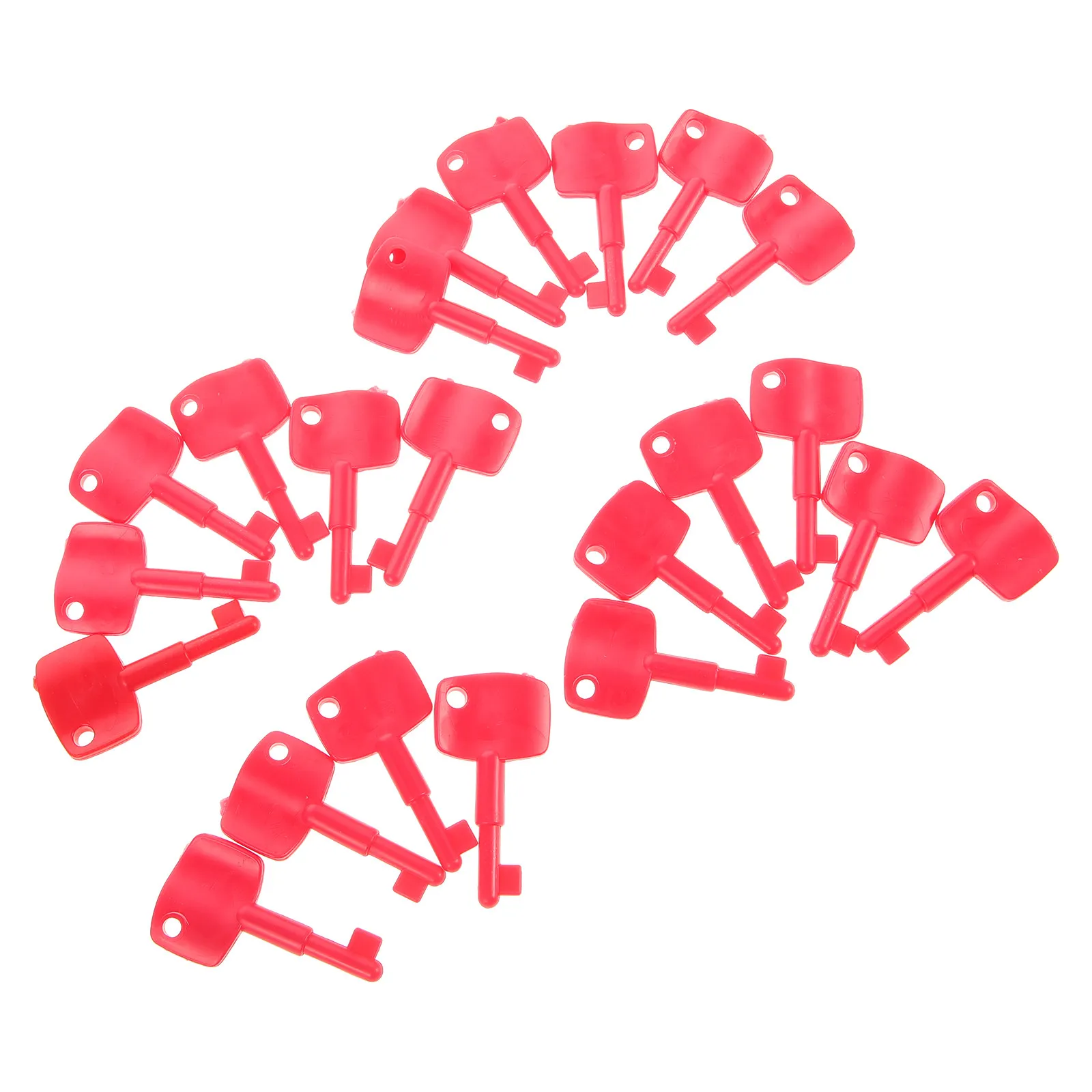 

20Pcs Emergency Button Reset Keys Plastic Reusable Sturdy Reset Key for Home Outdoor Shop Store Alarm Panel Switch Repair