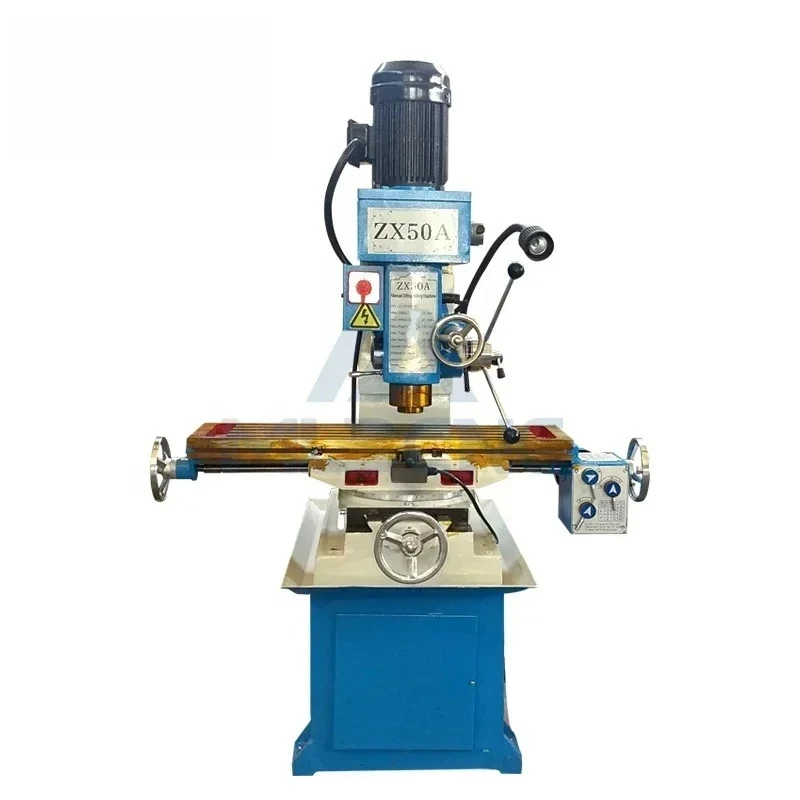 

small taladro fresador machine zx50c drilling milling machine with ce certification