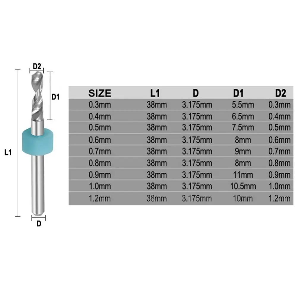 61pcs/set Pin Vise Mini Micro Hand Drill Manual Twist Drill Bits Set Woodworking Rotary Tools for Craft Carving Jewelry Making