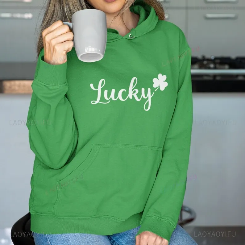 Толстовка с капюшоном на день Святого Патрика, женская и мужская, ирландская, уличная мода, пуловер с заниженными плечами, 17 марта в память о Святого Патрика