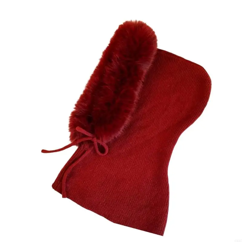 

C63C Thick Windproof Trapper Hat Warm Ushanka Hat for Cold Weather Ear Warmer