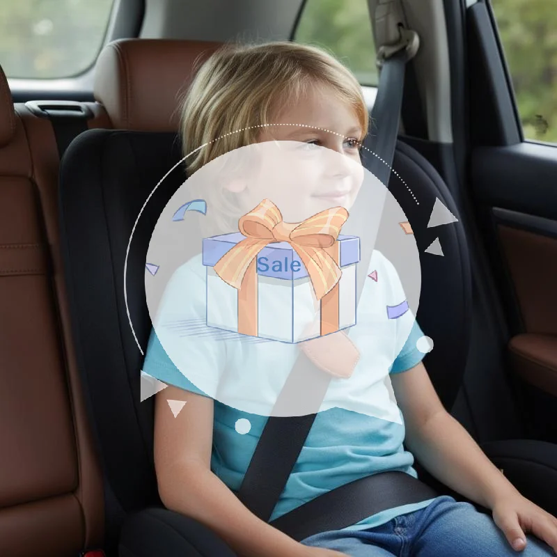 Suede Car Seat Belt Adjuster Padding Breathable Soft 1Pc for Daily Commute Long Road Trips Car Interior Supplies