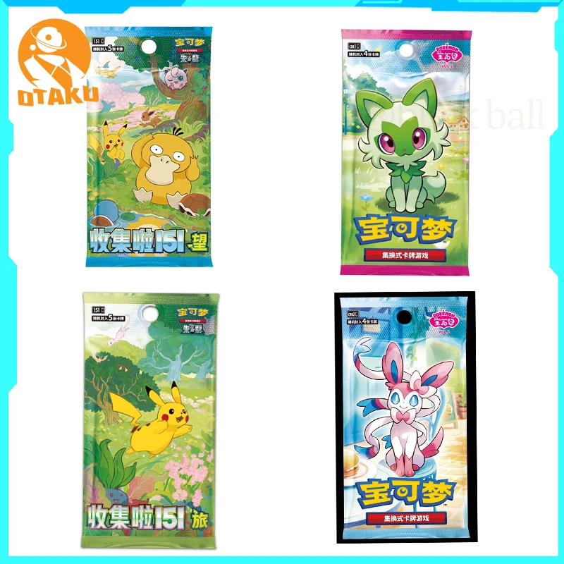 

In Stock Original Trading Ptcg Card 151 Vol.3 Surprise Chinese Open From Eternity Collection Childrens Gift Boys And Girls Toys