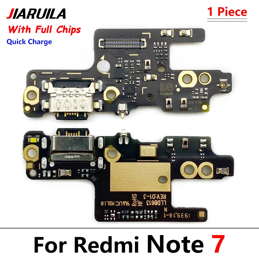 Fast Charger USB Dock Charging Dock Port Board With Mic Microphone Flex Cable For Xiaomi Redmi Note 10 5 6 7 8 9 Pro Note 9s 10s