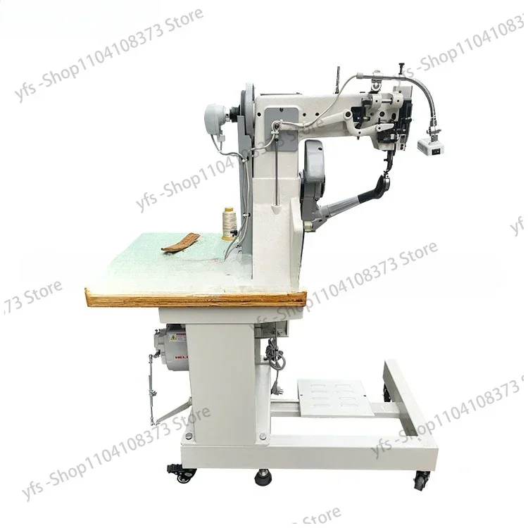 Bucket Bottom Machine Double Line Insole Stiching Machine out Seam Stitcher Sole Online Machine