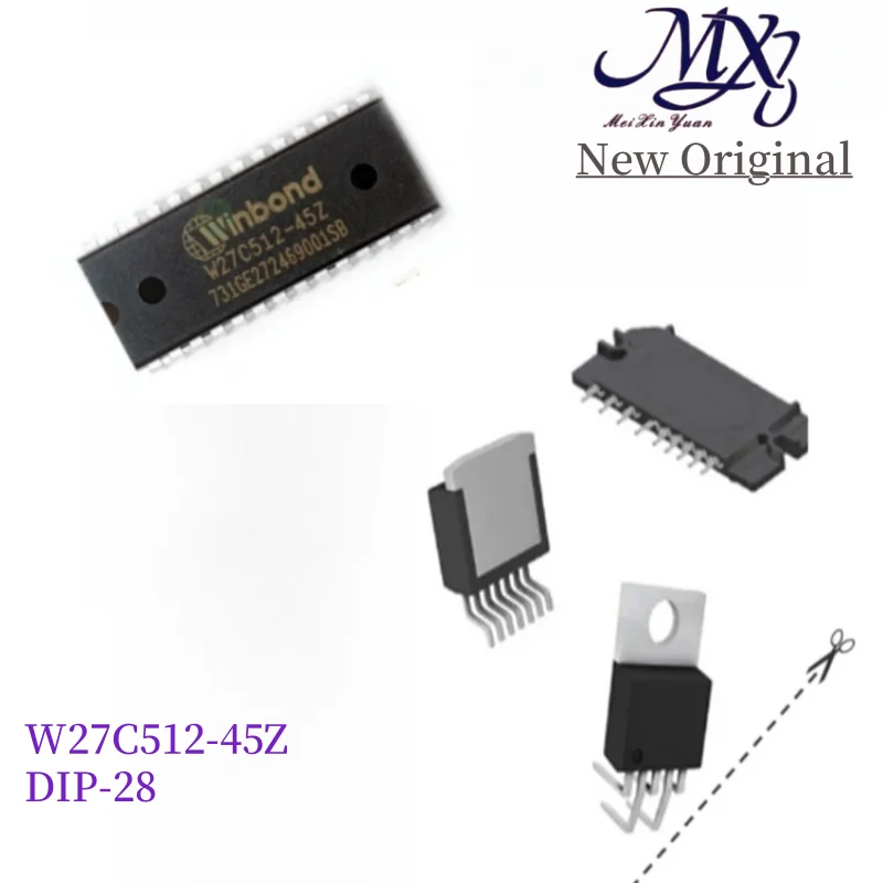 MXY W27C512-45Z DIP-28  chip new original