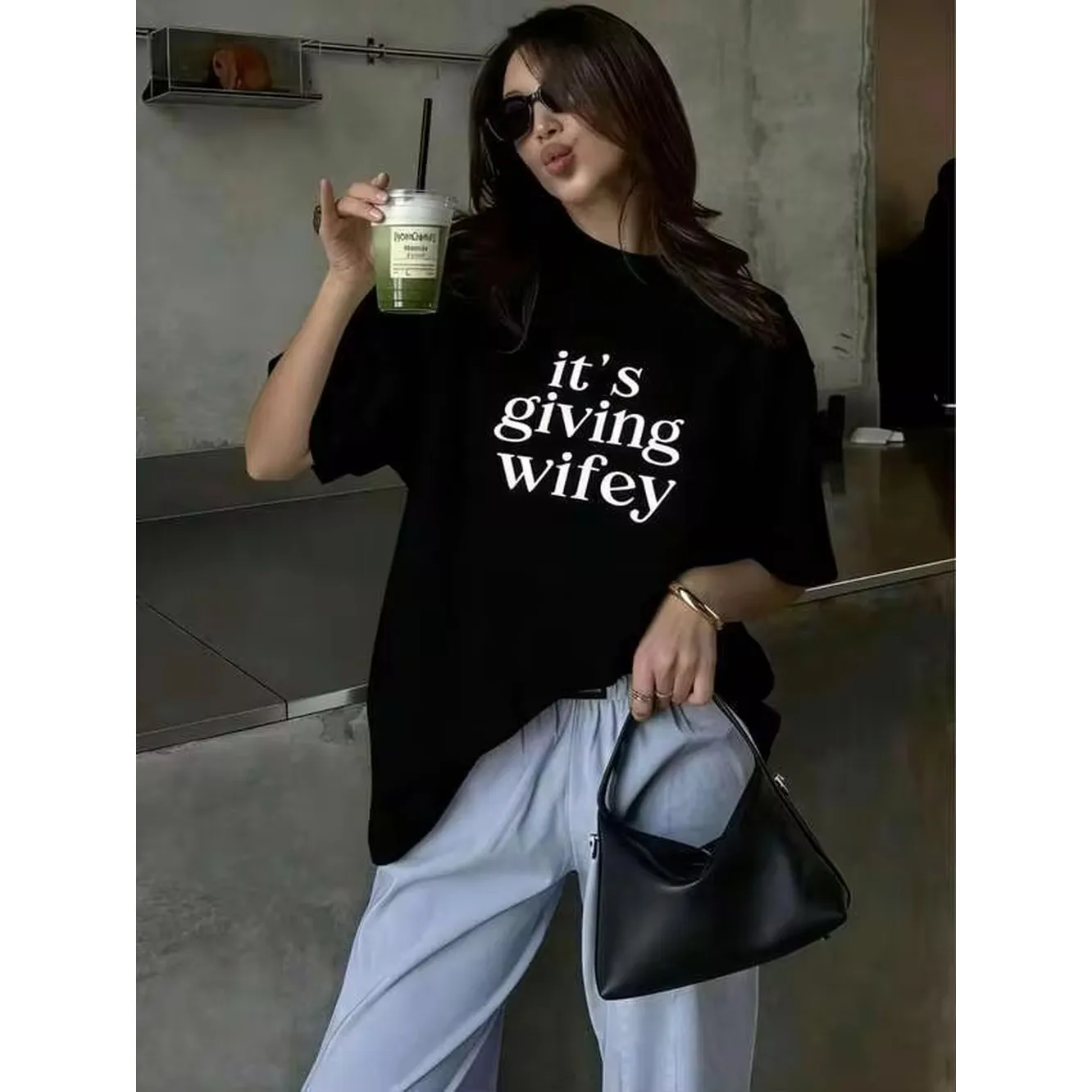 Its Giving Wifey T-Shirt - Bride To Be Shirt, Newlywed Tee, Custom Engagement Gift, Honeymoon Outfit, Wedding Day TShirt, Wifey Vibes