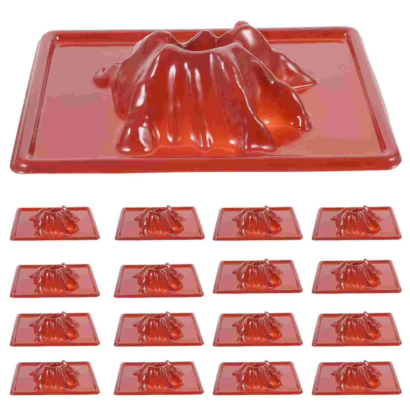 20 Pcs Volcano Experiment Kit Model Prop Educational Gift Props Science Models Brown Toy Toys Gifts