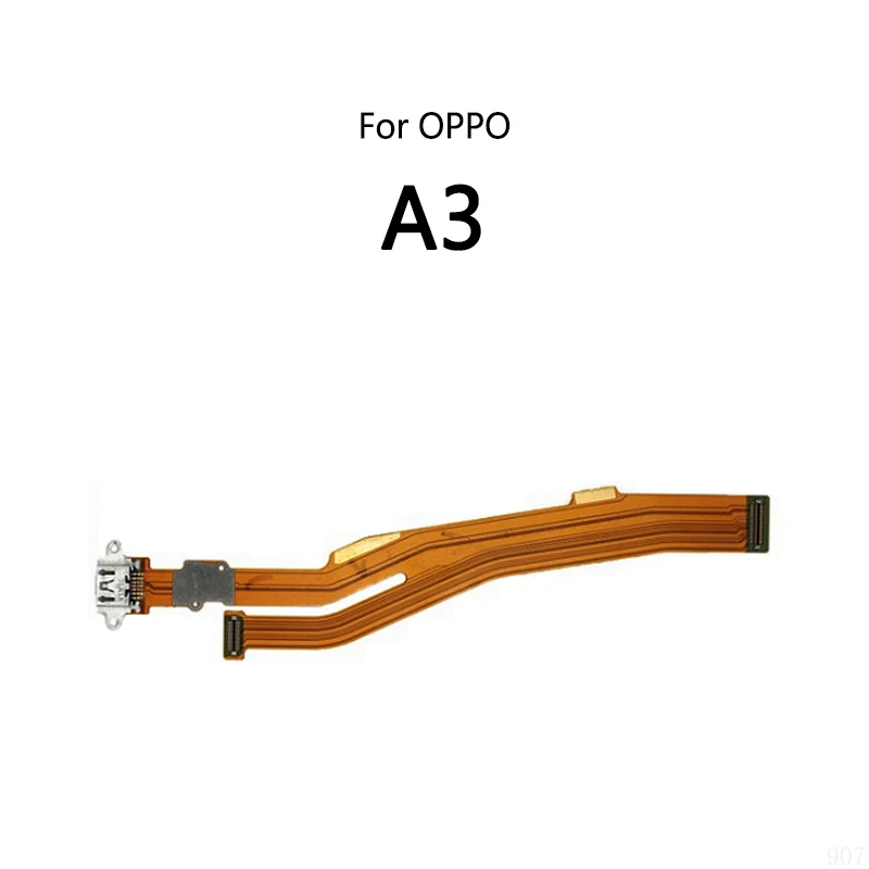 USB Charge Dock Port Socket Jack Plug Connector Flex Cable For OPPO A1K A3 A5 2020 A5S A7 A7X A8 Charging Board Module