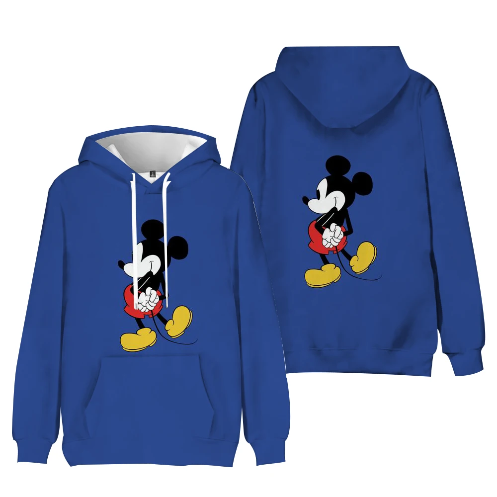 Disney Women Hoodies and Sweatshirts Mickey Mouse Fall Spring Sweatshirts Fall Spring Harajuku Long Sleeve Hoodie Clothes