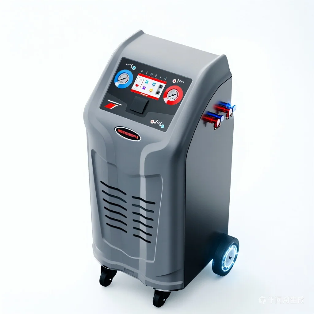 X-548 Dual System Refrigerant Recovery Machine, Compatible R134a/1234yf, 7-Inch Screen Auto AC Service Equipment
