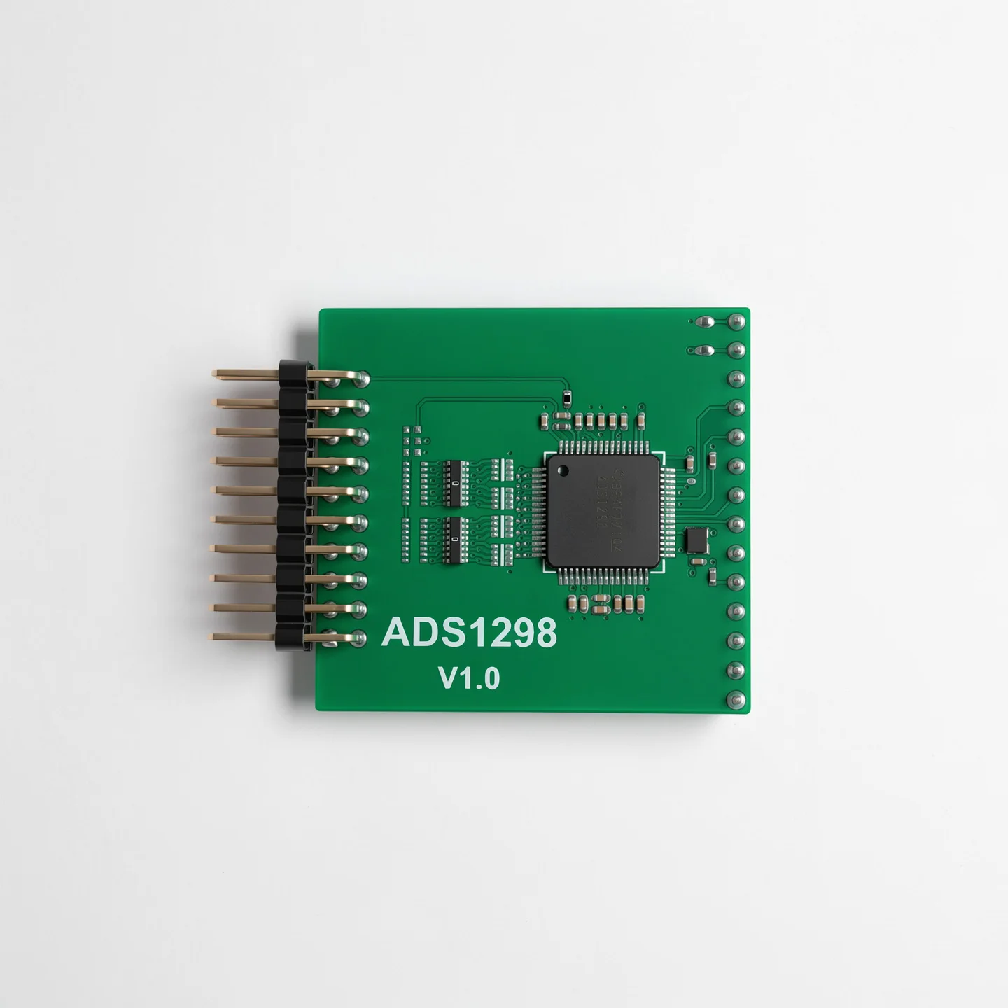 ADS1298 8-Channel EMG Acquisition Module STM32 Development Kit Raw Muscle Signal Collection with SDK Source Code Schematics
