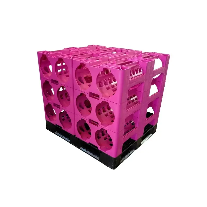 4-Way Inlet 5-Gallon Water Bottle Holder Durable Storage Plastic Water Bottle Holder
