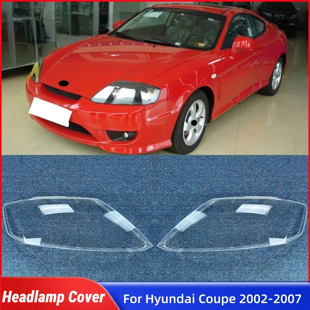 

Для Hyundai Rohens Coupe 2002 2003 2004 2005 2006 2007 автомобильные аксессуары абажуры корпус фары абажур