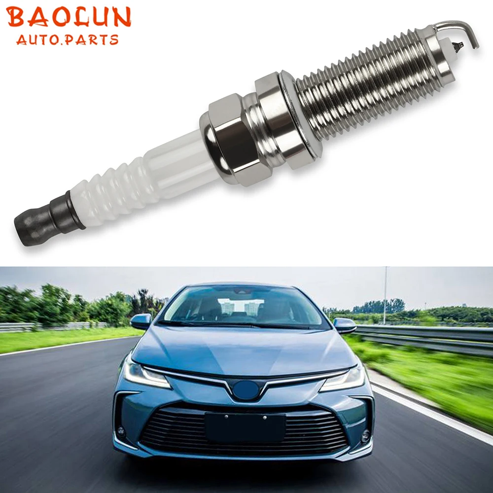 

BAOLUN 4PCS Iridium Spark plugs for Toyota corolla Carola Vios 1.6 AVENSIS Saloon YARIS Lexus ct 90919-01253 SC20HR11