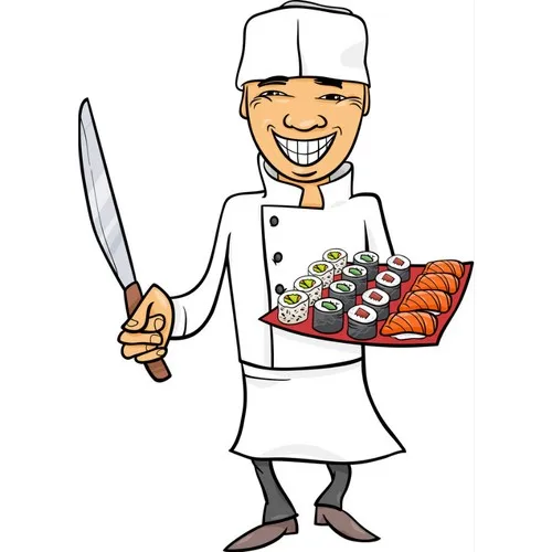 Topi Celemek Dapur Koki Mandala Consept ART35