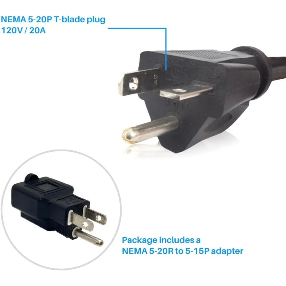 2000VA UPS, AVR, 735J Surge Protection, 8 Outlets, Line Interactive Uninterruptible Power Supply Battery Backup System