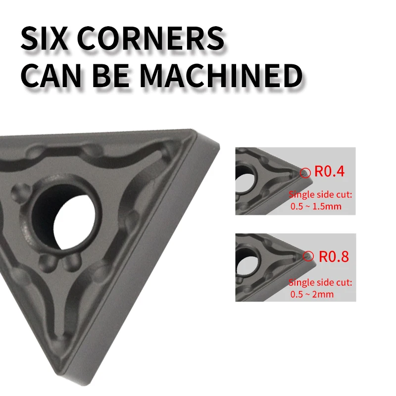 Imagem -04 - Lâmina Tnmg16 ma tm pm Jc800 Yz6030 Yz5010 Yz5028 Carboneto de Inserção para Torneamento Externo Ferramenta Mtjnr l para Cortador de Aço Torno Cnc