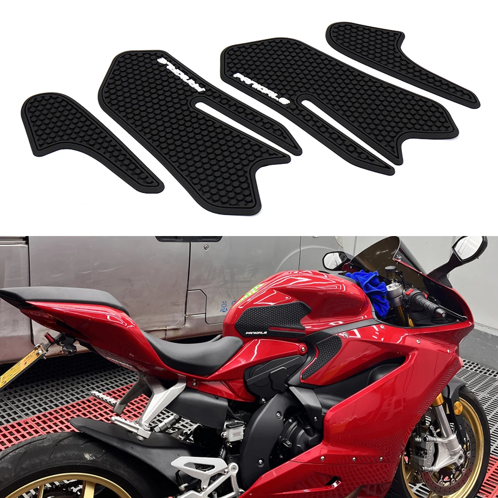 

2012-2019 Motorcycle Anti Slip Tank Pad Gas Knee Grip Traction Side Protector Stickers For DUCATI PANIGALE V2 899 959 1199 1299