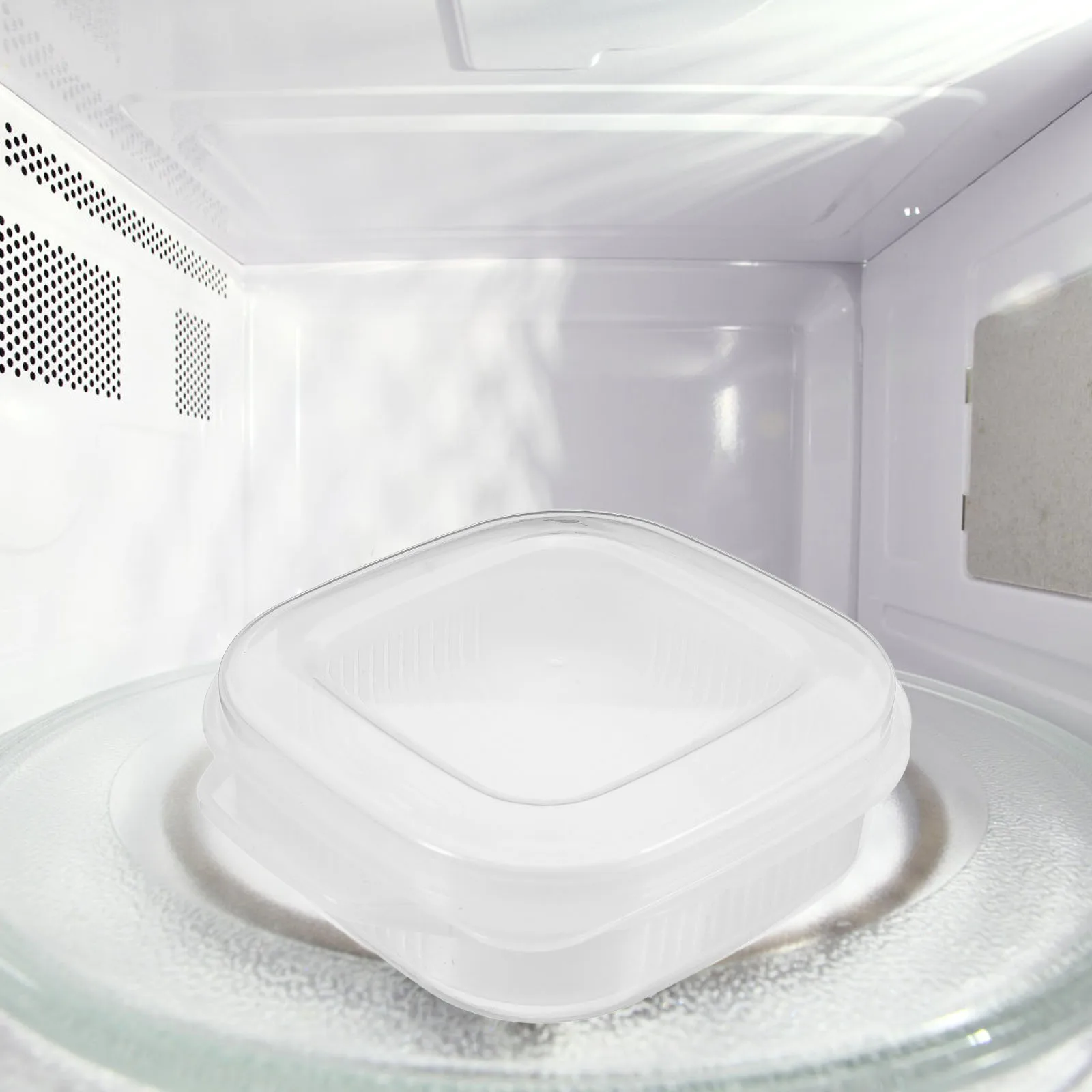 

Refrigerator Fresh Keeping Box Double Layer Draining Fridge Vegetable Fruit Storage Container Microwave Safe Food