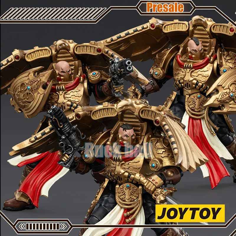 JOYTOY Warhammer 30k 1/18 Action Figure Legio Custodes Custodian Venatari Squad Venatari Model Doll Collect Decor Toy Xmas Gift