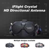 IFlight Crystal HD Patch 5.8G 9dBi Directional FPV Antenna LHCP RP-SMA with Casing Mushroom Antenna Combo for DJI FPV Goggles