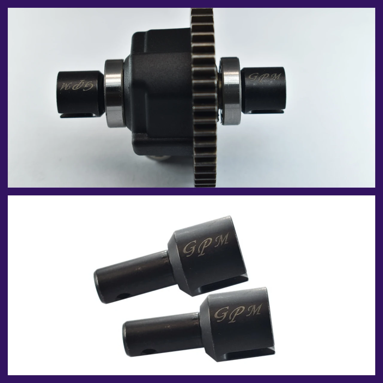 

GPM Medium Carbon Steel Center Diff Output Cup For TRAXXAS 1/8 Sledge 9586