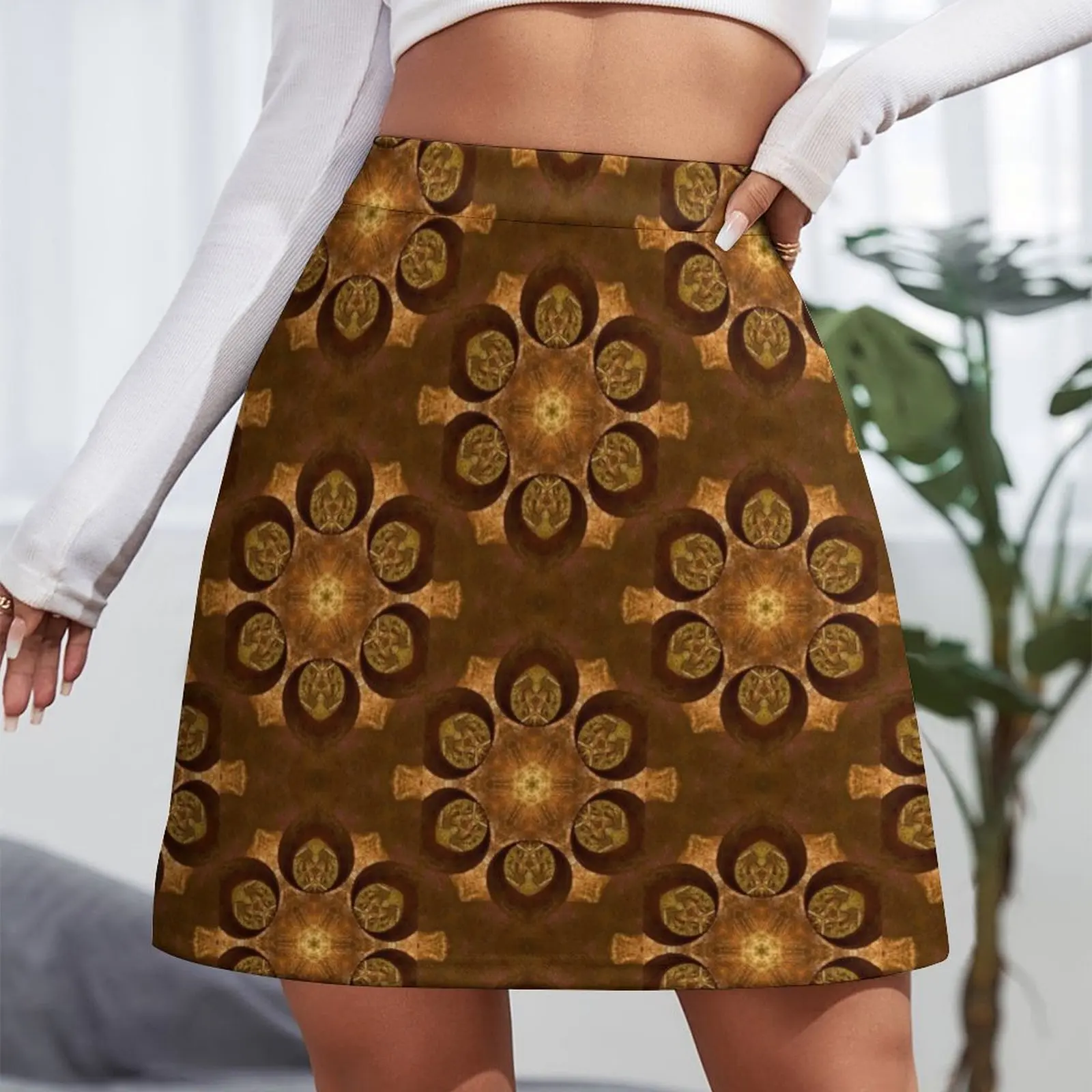Hollow bridge Mini Skirt elegant skirts for women elegant social women's skirts outfit korean style Mini Skirt