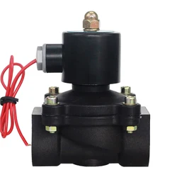 DN8-DN50 Plastic Motorized Solenoid Valve DN8 Normally Closed AC220V DC24V DC12V For Water Oil Air