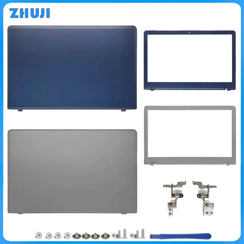 OEM New For 510R5E 470R5E NP510R5E NP470R5E Laptop LCD Back Cover Front Bezel Hinges Palmrest Bottom Case Grey Blue