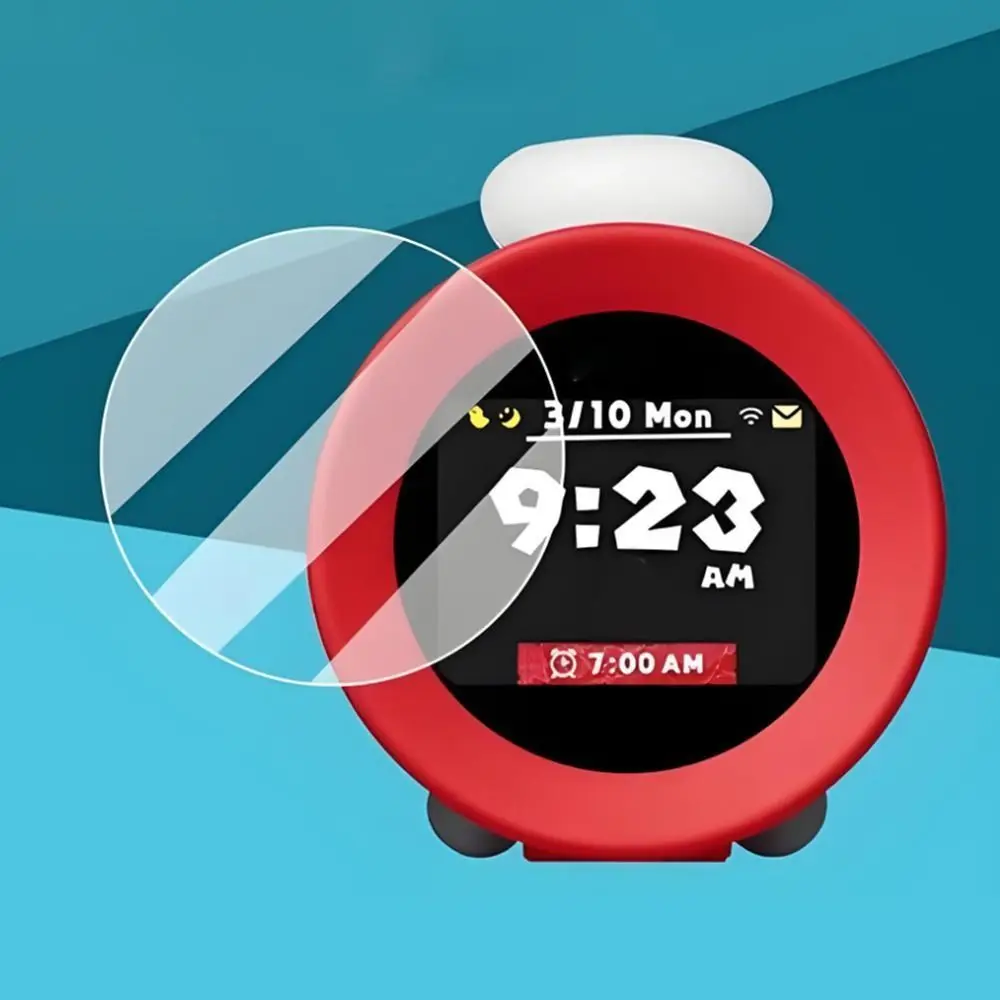 ป้องกันลายนิ้วมือป้องกันหน้าจอ Anti-Bubble HD กระจกนิรภัย Anti-Scratch ป้องกันฟิล์มสําหรับ Nintendo Sound Clock