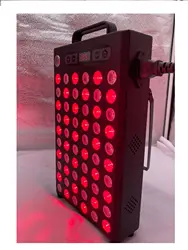 Dispositivo de terapia de luz roja para uso doméstico con temporizador y soporte, terapia de luz infrarroja cercana para cara, cuerpo, alivio del dolor, 660nm 850nm