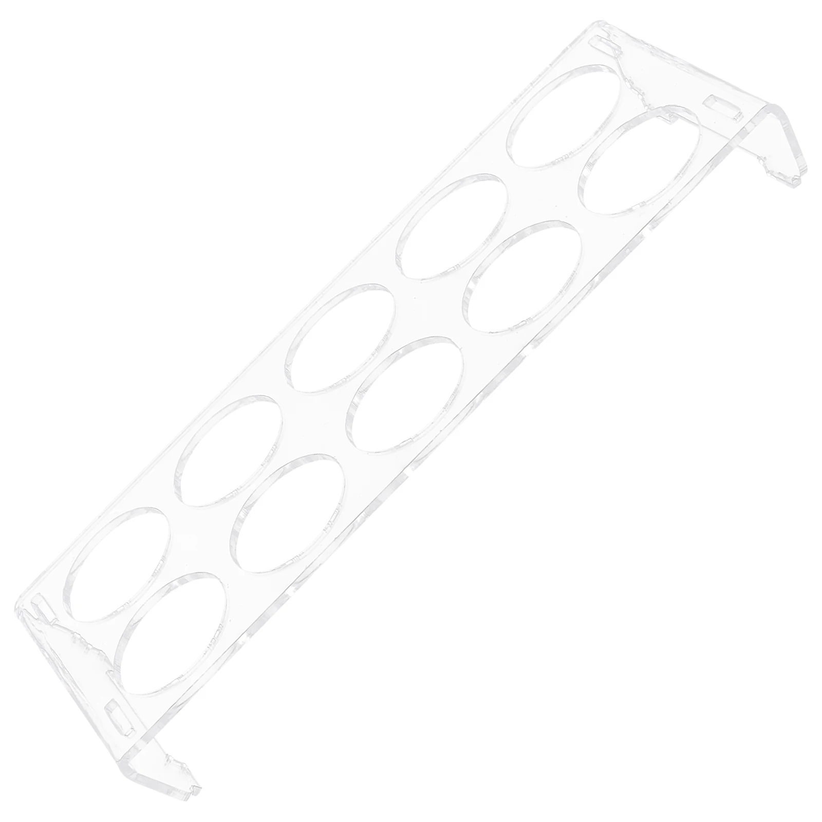 

Acrylic Egg Storage Box 10 Eggs Large Fridge Organizer Transparent Holder Dispenser Refrigerator Trays