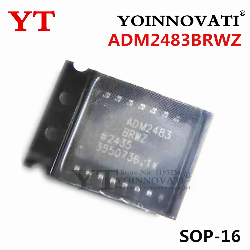 5PCS-50PCS ADM2483 ADM2483BRWZ SOP-16